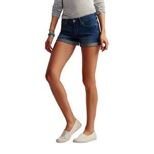 aeropostale midi shorts jeans women